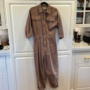 Free People Sammy Denim Coveralls